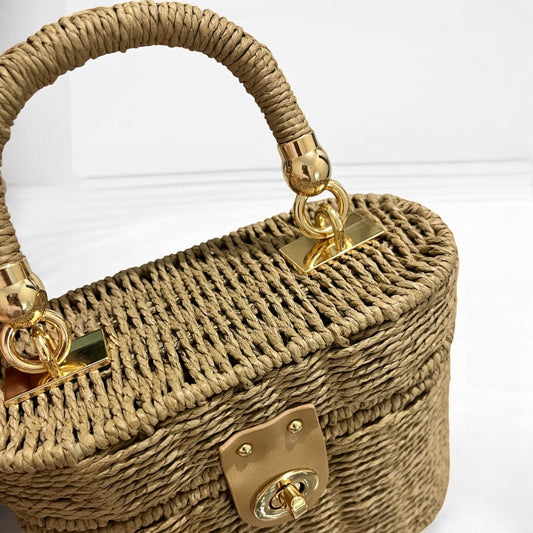 HASIR MİNİ SEPET ÇANTA