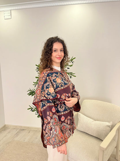 VAKAR ETNİK DESEN CEKET